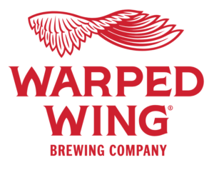 Logo for Warped Wing Brewing Company